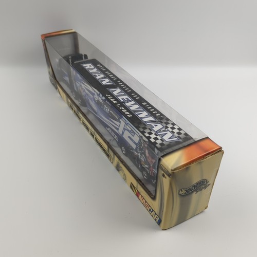 2003 Ryan Newman Hot Wheels Victory Lane Transporter Limited Edition Die Cast - Picture 6 of 9