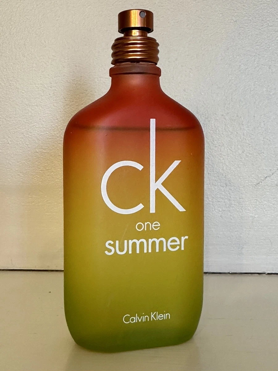 CK One Calvin Klein One Summer 2007 Unisex 3.4oz / 100ML Eau De Toilette  RARE!!