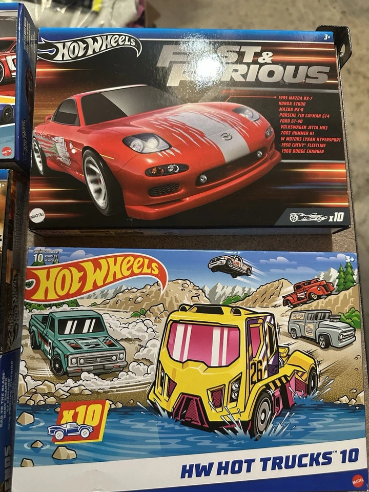 Lote Hot Wheels, Fast & Furious, Legends, Zamac, HW Hot Trucks Foto 2 de 4