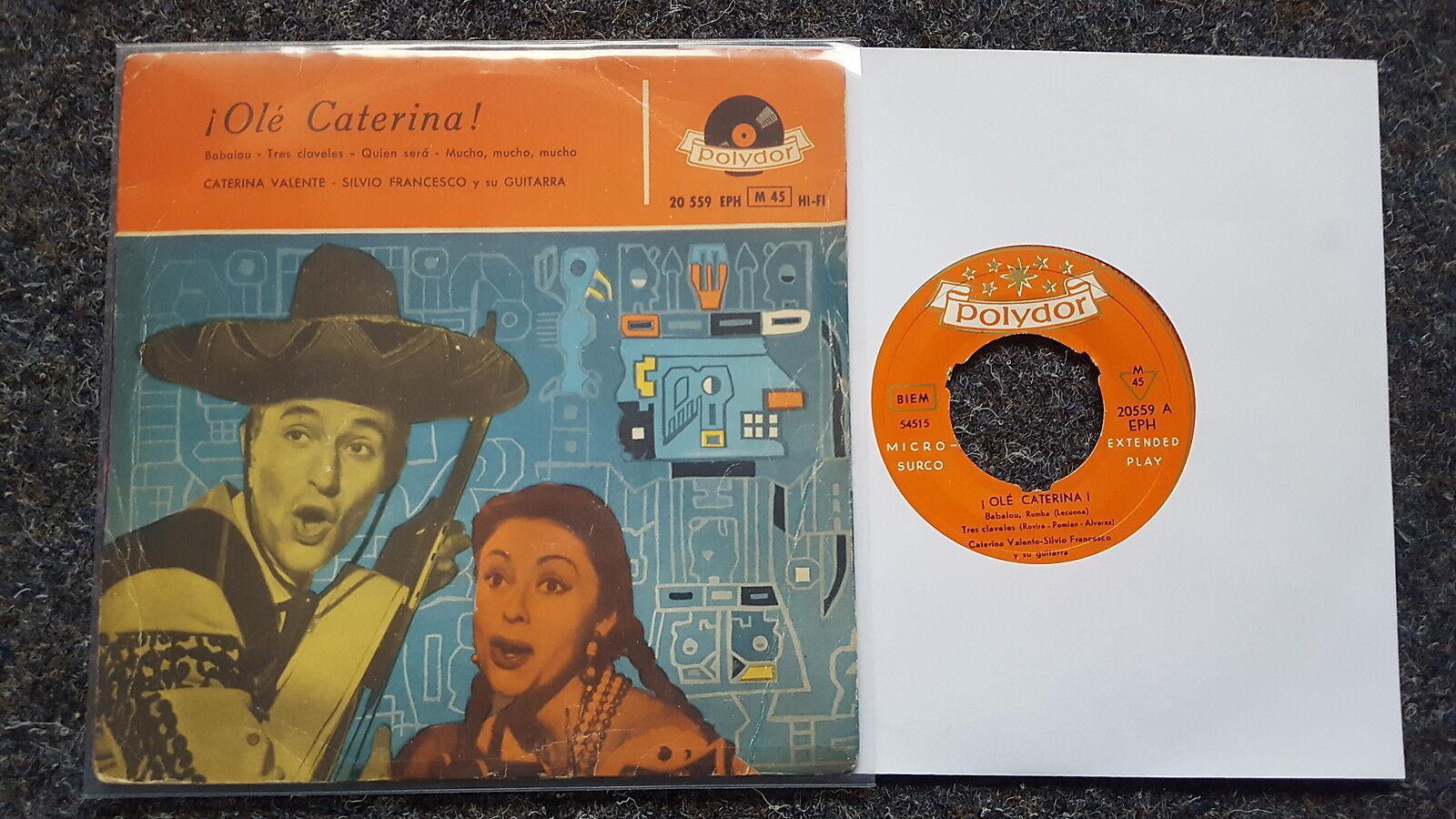 7"" EP Single Vinyl Caterina Valente - Ole Caterina SPAIN