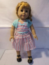 American Girl Doll MaryEllen 18"  Striped Dress Sweater D27K
