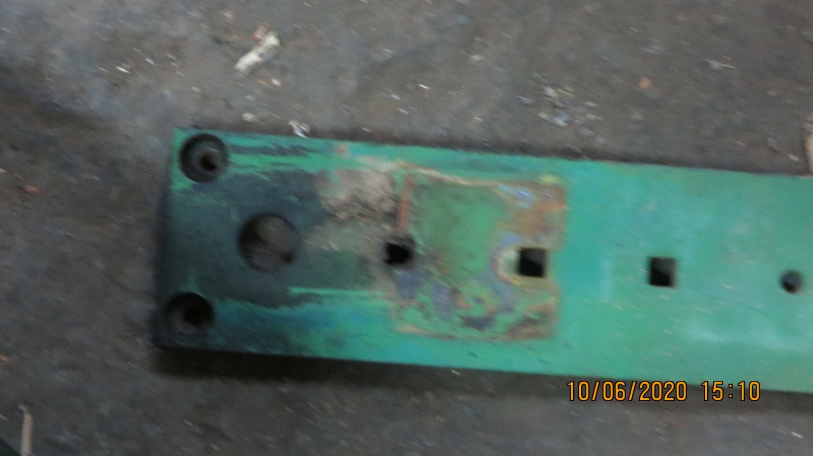 JOHN DEERE 2010 TRACTOR GAS ENGINE SIDE PLATE eBay