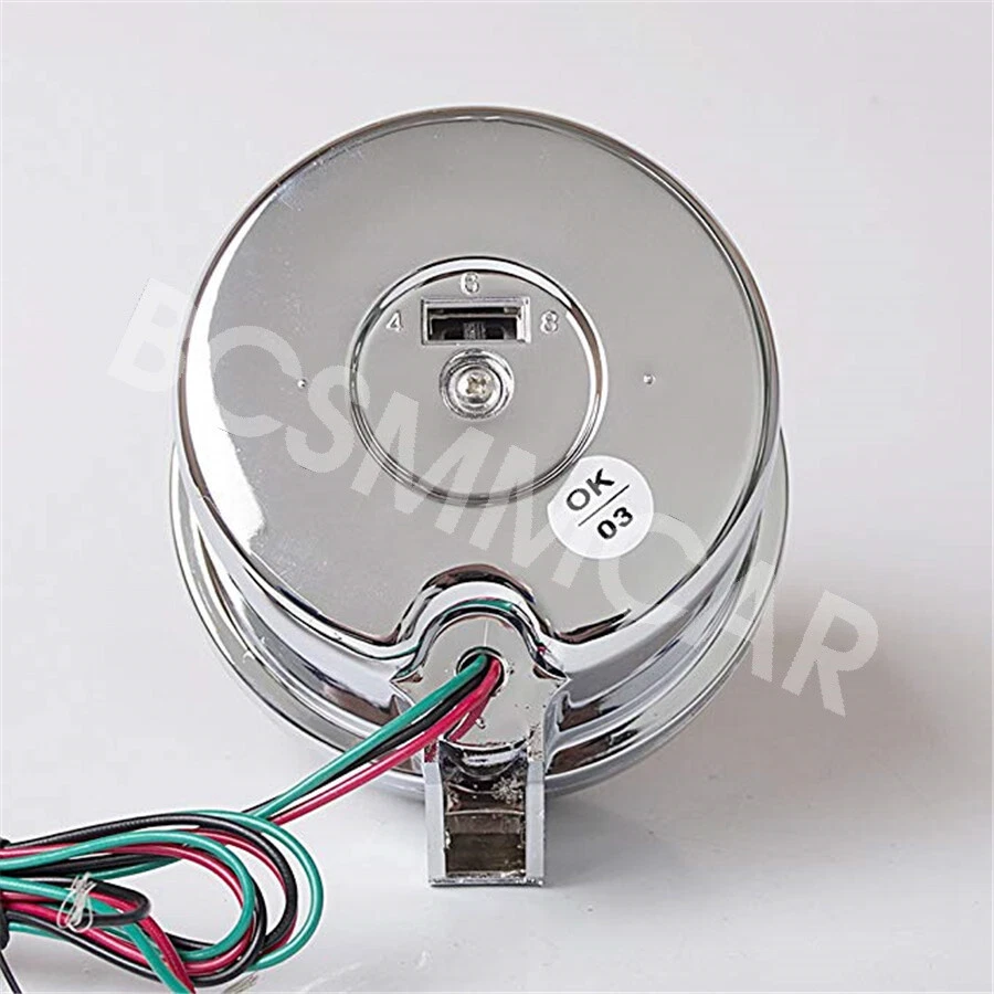 Medidor de tacômetro 0~8000 RPM vermelho LED luz de fundo kit de instalação de carro - Imagem 4 de 4