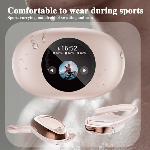 Auricolari sportivi Bluetooth 5.4 auricolari in-ear wireless da appendere suono stereo US - Foto 9 di 27