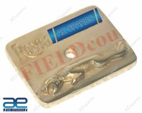 Passt FüR Royal Enfield GepräGtes Jagour Logo Messing Ventildeckel Ecs