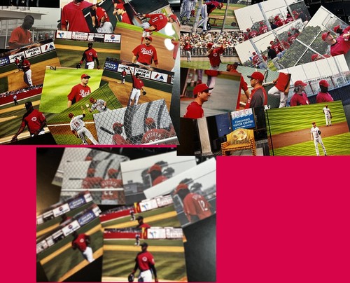 Cincinnati Reds (30) Photos 4x6" lot Baseball Bronson Arroyo Joey Votto Hatcher - Picture 5 of 5