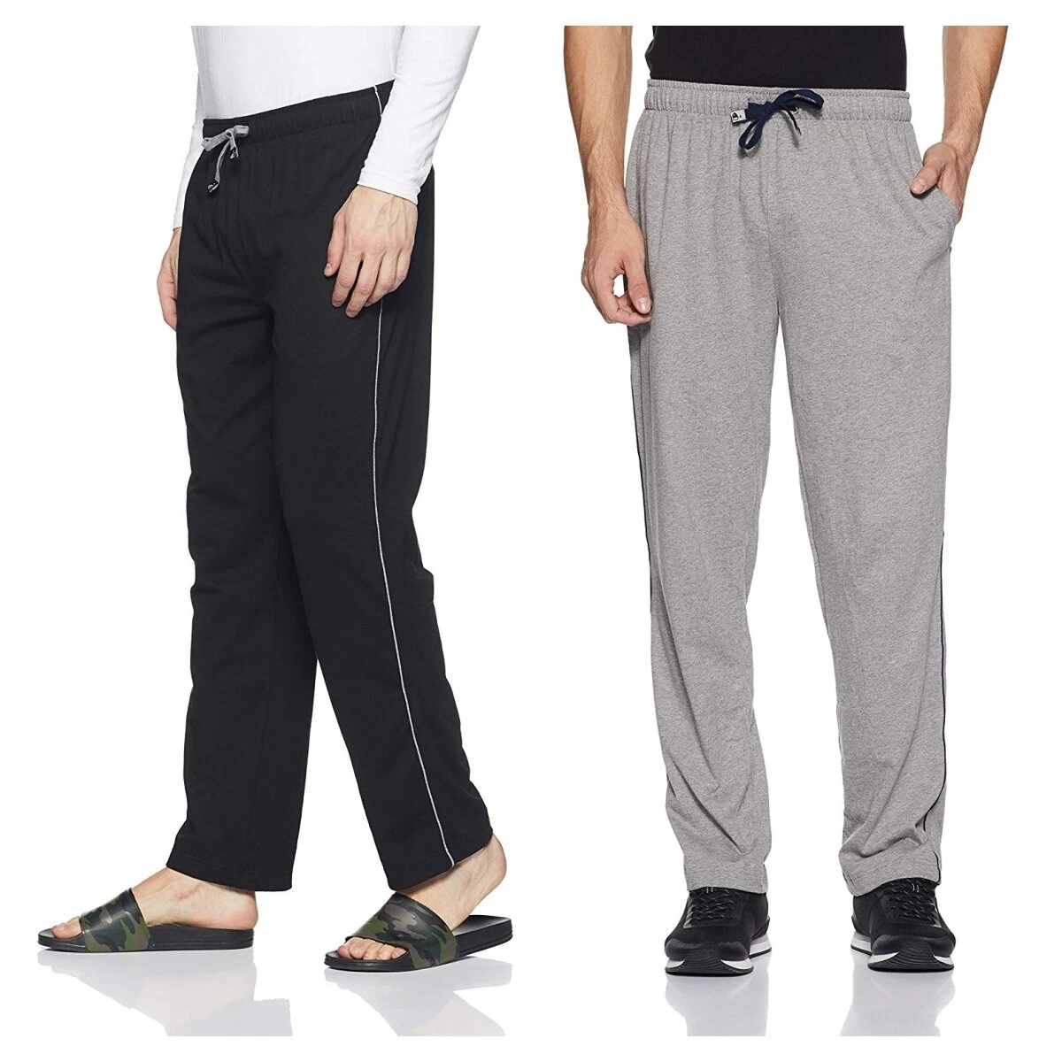 Jockey Men's Cotton Track Pants Loungewear, Leisurewear Sportswear Relaxed  Fit