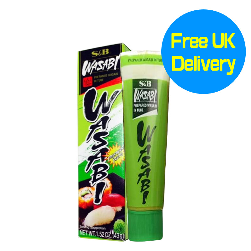 Pasta de wasabi japonesa S&B 43 g