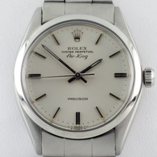 Rolex Air-King Precision Silver Men's 