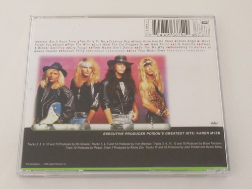 Poison – Poison's Greatest Hits 1986-1996/Capitol Records-CDP 7243 8 53375 2 9 - 第 3/3 張圖片