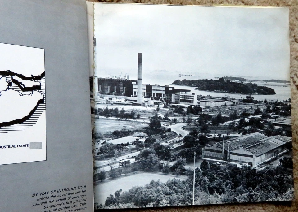 JURONG SINGAPORE - Planned Industrial Garden City - Oversized 1973 - Image 2 of 2