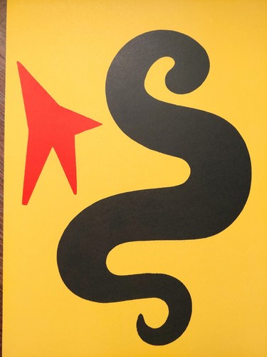 Alexander CALDER Lithograph "Fêtes III" / Gallery Maeght, Paris, 1971 - Picture 2 of 6