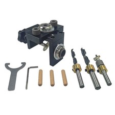 M&ouml;belstanzer-Locator-Set Ohne Spanntisch, Rundes -Zapfenwerkzeug D3H18948