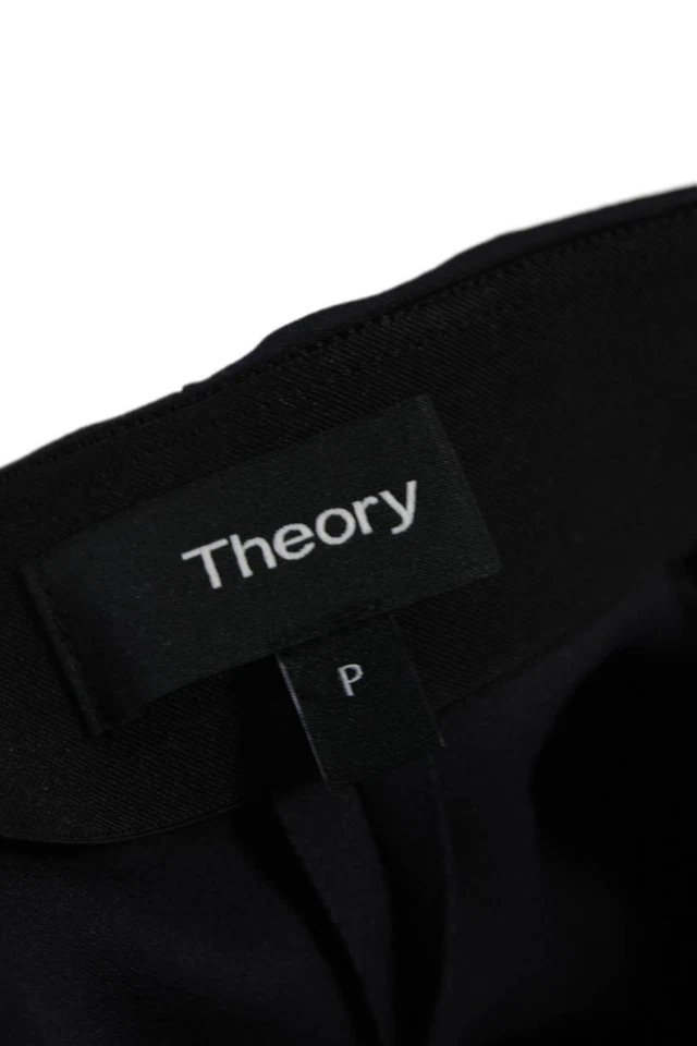 Theory 女式高腰紧身裤海军蓝小号 — 第 4/4 张图片