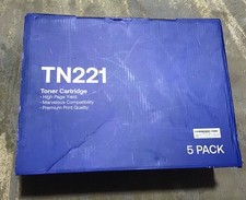 5PK Color TN221 TN225 Toner For Brother TN-225 MFC-9340CDW 9130CW HL-3170CDW
