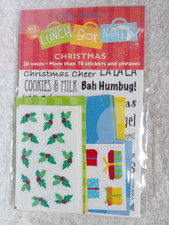 NEW 70 CHRISTMAS HOLIDAY STICKERS MRS. GROSSMAN'S SEALED 2008 LUNCH BOX NOTES