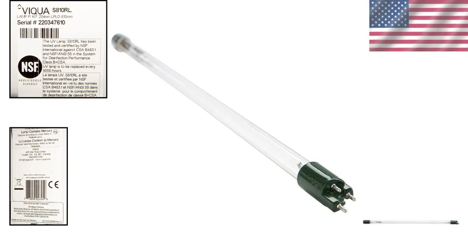 Genuine UV Lamp Replacement for S8Q-PA & SSM-37 Water Treatment Systems - Image 2 of 4