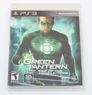 Green Lantern Rise of the Manhunters - Sony PlayStation 3 PS3 - New & Sealed