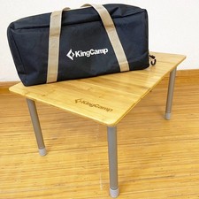 KingCamp 6040 Bamboo Folding Table for campin...