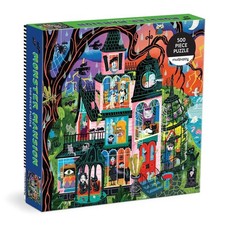 Monster Mansion 500 Piece Family Puzzle by Mudpuppy