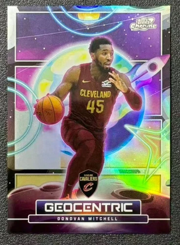 2025 Topps Cosmic Chrome Donovan Mitchell Base (RAW)
