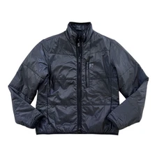 Frank And Oak Black Puffer Jacket Smart Layer Wind Rain Kapok Insulation Mens M