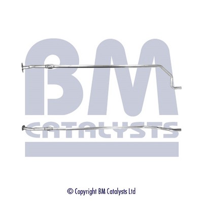 Exhaust Pipe fits FIAT PUNTO 199 1.2 Centre 2012 on BM 51782323 Quality New