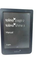 Tolino Shine 3 T202 eReader 6" Touchscreen 6GB Wi-Fi Black