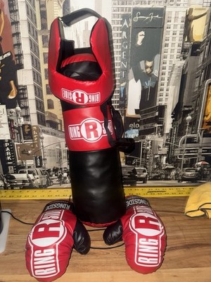 Ringside Boxing Set Mini Heavy Bag Gloves Headgear for Kids Ages 2-5