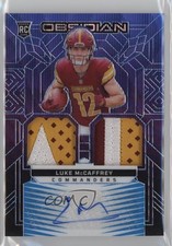 2024 Panini Obsidian FOTL Deep Sea Mojo /49 Luke McCaffrey #RMI-LMC Auto 1oa8