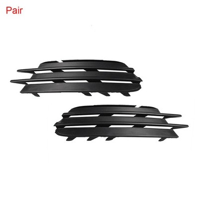 Front Grills Bumper Fog Lights Cover Lamp Frame Trim For Vw Scirocco 2009-2014