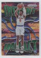 2021-22 Panini Prizm Instant Impact Green Wave Quentin Grimes #21 Rookie RC 7iu