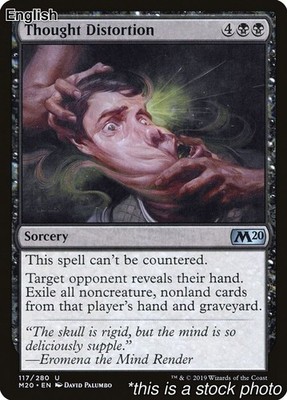 EN Thought Distortion 117 Core Set 2020 Uncommon NM