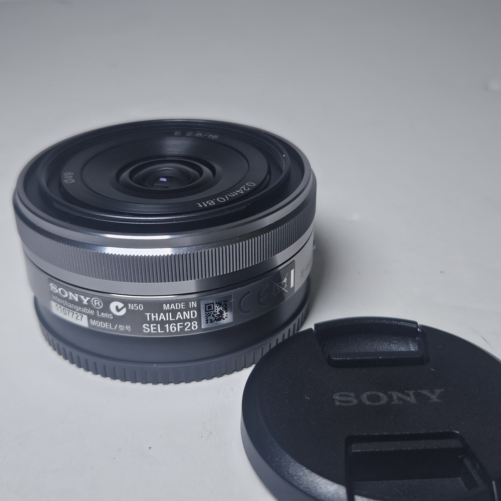 Sony SEL16F28 E 16mm F2.8 Pancake Obiettivo E-Mount TESTATO