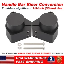 US For Kawasaki NINJA 1000 Z1000S Z1000SX 2011-2025 Handle Bar Riser Conversion
