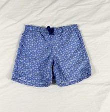 Vilebrequin Boys Blue Tortoise Overprint Swin Shorts Size 8 ANS