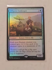 Diligent Zookeeper (Foil) - Avatar - NM - Rare - Creature - MTG
