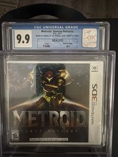Metroid Samus Returns Nintendo 3DS CGC Graded 9.9 Sealed A  First Print