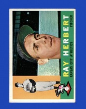1960 Topps Set-Break #252 Ray Herbert EX-EXMINT *GMCARDS*