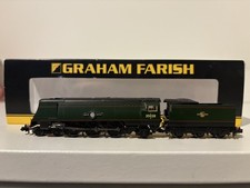 Graham Farish 372-312 Merchant Navy Class  35028 Clan Line BR Green Late Crest