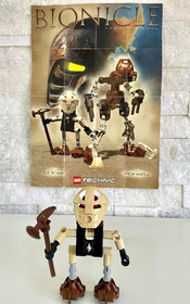 Bionicle Turaga Elders Set of 6:  8540 - 8545 w/Poster Instructions.  Complete .