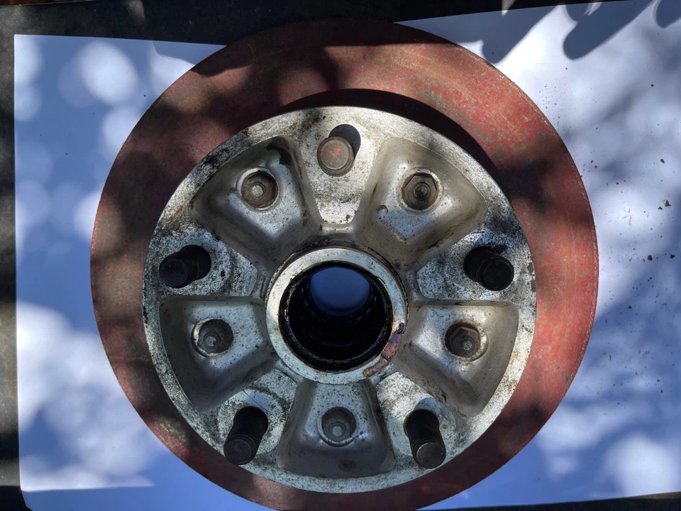 Frenos de disco delanteros Porsche 356C y husillos de eje de rueda para Outlaw par izquierdo + derecho Foto 3 de 4