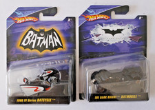 HOT WHEEL 1966 TV SERIES BATMOBILE & DARK KNIGHT TUMBLER BATMOBILE 2007