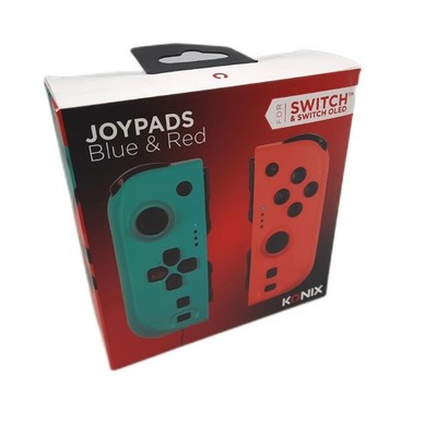 Konix Paar Joypads Nintendo Switch und Switch OLED - Kompatibel mit Nintendo Swi