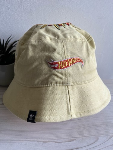 Rare Adidas x Sean Wotherspoon x Hot Wheels Bucket Hat Size Large BNWT Yellow - Picture 6 of 14