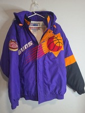Phoenix Suns Apex One Size L Puffer Jacket 90s Vintage