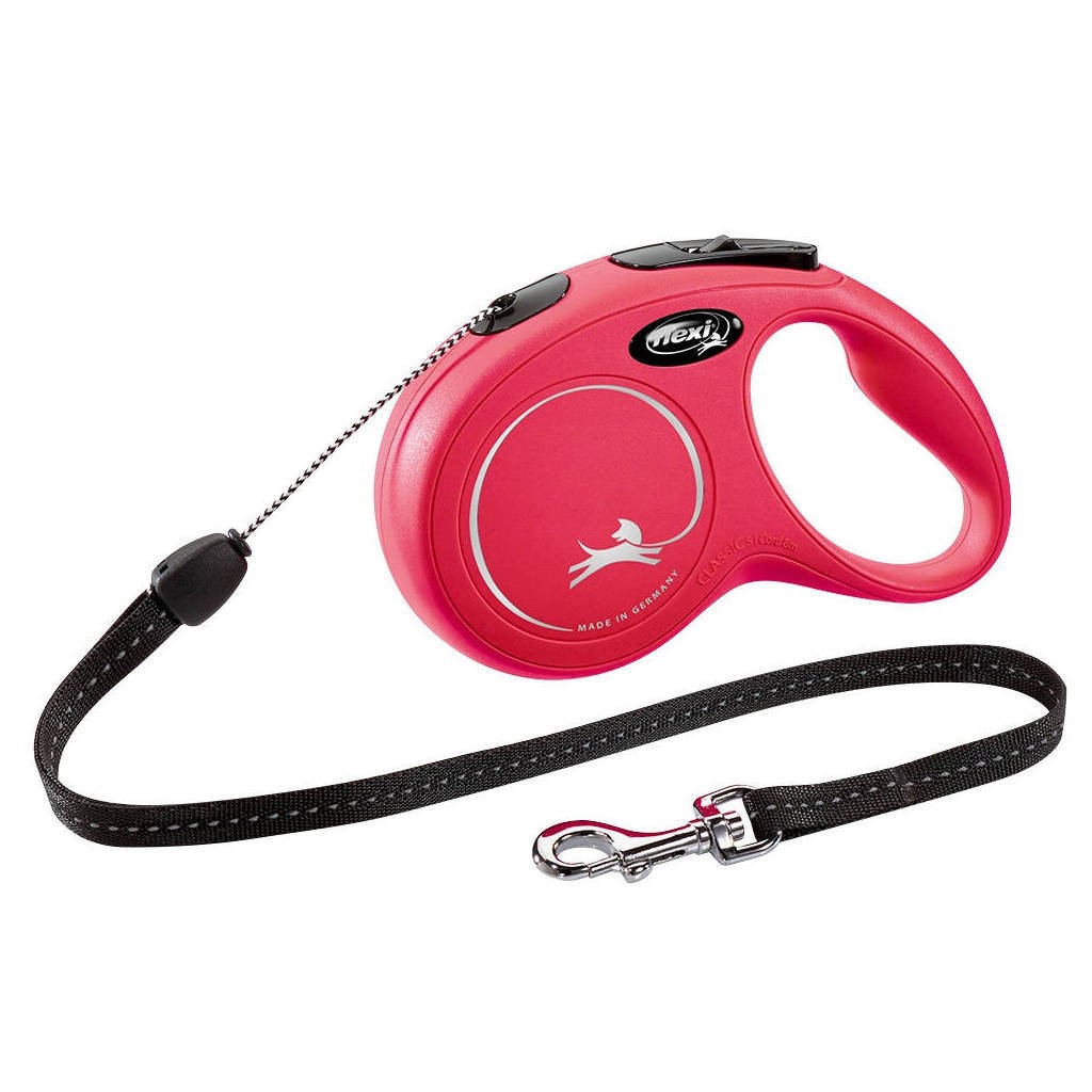 Flexi Classic S, Seilleine, diverse Farben, 8 m S Seilleine 8 m - rot - Image 2