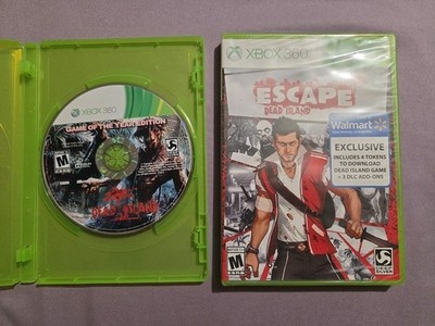 Xbox 360 Escape Dead Island Walmart Exclusive New Sealed + Dead Island Disc Used