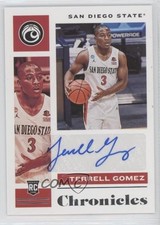 2021-22 Panini Chronicles Draft Picks Rookie Signatures Terrell Gomez Auto 12yh