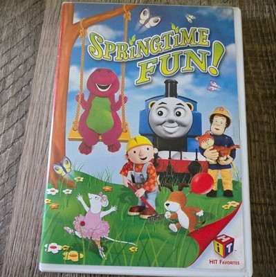 Thomas Barney Bob the Builder DVD HIT Favorites Springtime Fun Kids Movie